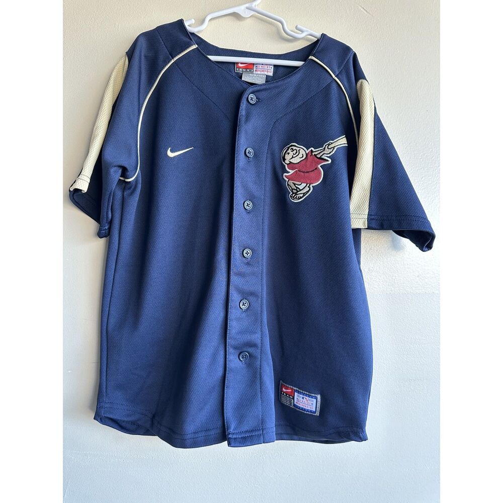 Vintage Nike San Diego Padres Edgar Gonzalez #23 Youth Baseball Jersey S 8/10